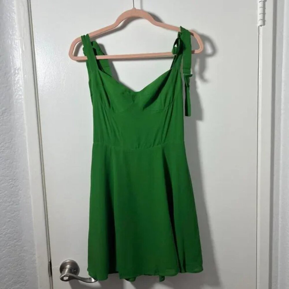 Reformation Niara Dress | Coriander🎉Summer SALE🎀 NEW - Picture 4 of 9